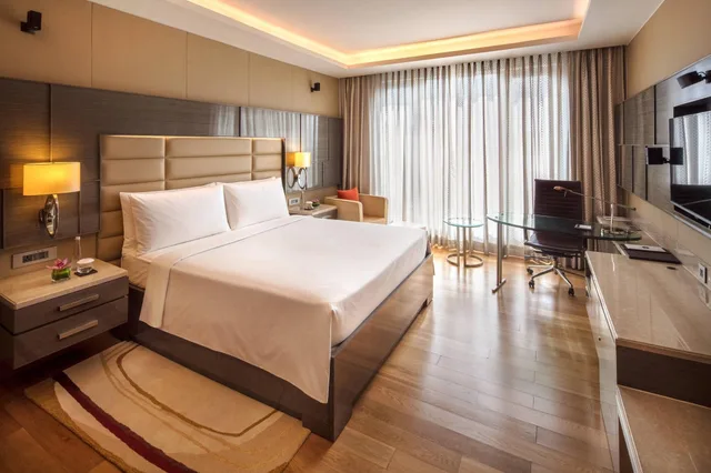 غرفة ديلوكس بسريرين مزدوجين، Jw Marriott Hotel Mumbai Sahar 1/5