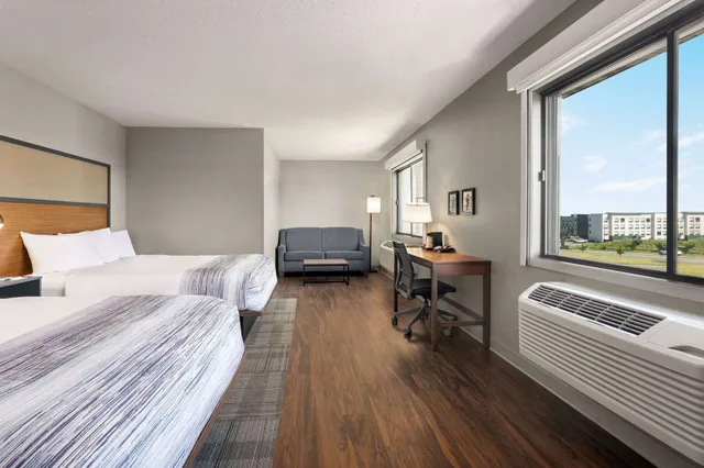جناح تنفيذي بسريرين كوين، Americinn By Wyndham Rapid City 1/9
