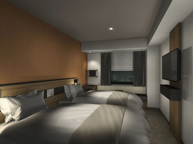Moderate, Twin Beds، HOTEL ELCIENT OSAKA 2/3
