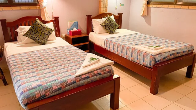 فيلا ديلوكس بسرير مزدوج وسريرين منفصلين، Faasai Resort And Spa 3/5