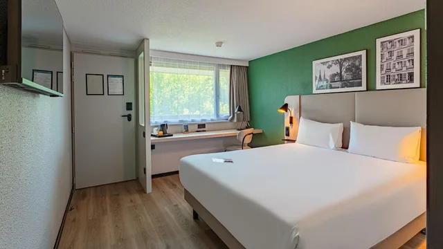 غرفة قياسية بسرير مزدوج، Campanile Nantes Ouest Saint Herblain 2/10