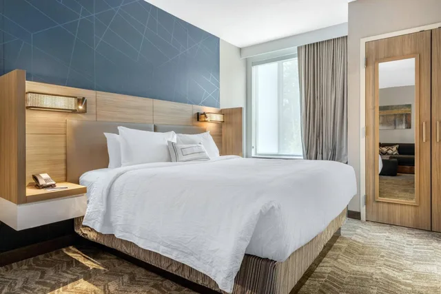 جناح بسرير كينج بغرفة نوم واحدة مع سرير سحّاب إضافي لذوي الإعاقة، Springhill Suites By Marriott Charlotte Southwest 3/5