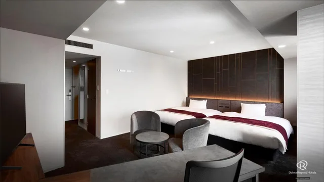 غرفة تنفيذية بسريرين منفصلين، Daiwa Roynet Hotel Kagoshima Tenmonkan PREMIER - former Daiwa Roynet Hotel Kagoshima Tenmonkan 8/10