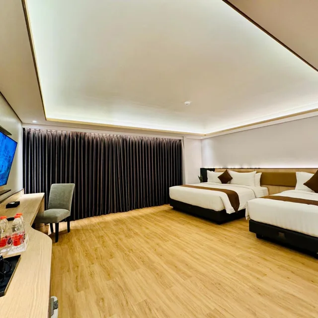 غرفة عائلية، Orchardz Hotel Industri 4/6