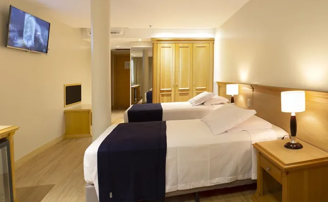 غرفة ديلوكس بسريرين منفصلين، Mar Palace Copacabana 5/5
