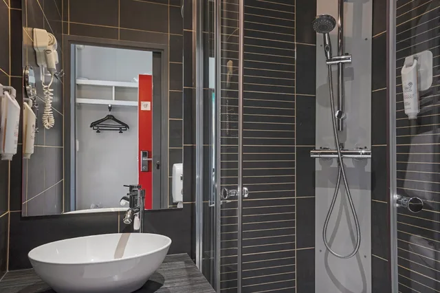 غرفة بسريرين منفصلين، Hotel Le Pillebois 10/10