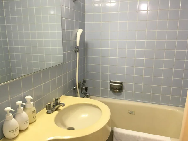 غرفة بسريرين منفصلين، Hotel Furukawa Hills 3/3