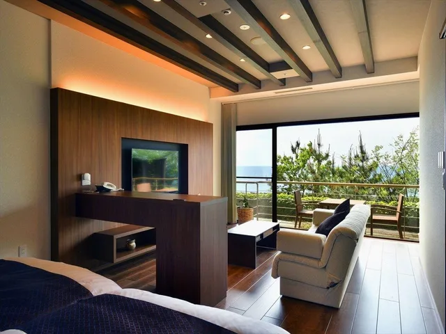 Semi Room, Standard, Semi Double Bed, Ocean View، Taikanso Senaminoyu 1/1