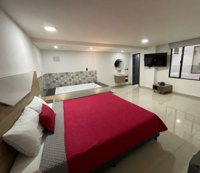 غرفة ديلوكس بسرير كوين بجاكوزي، Ofix Hotel 2/10