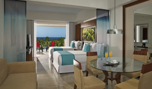 Junior Suite Ocean View 2 Doubles، Krystal Grand Nuevo Vallarta All Inclusive 5/7