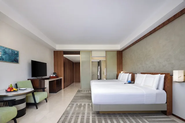 غرفة ديلوكس بسريرين مزدوجين، The Ritz-Carlton Sanya, Yalong Bay 1/10