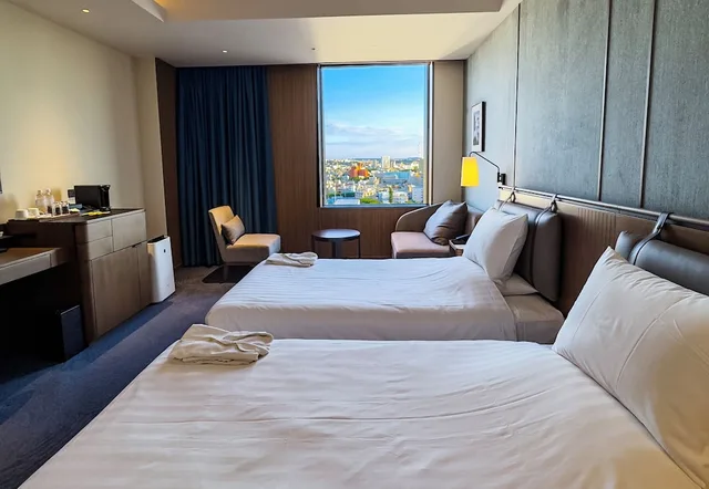 غرفة بريميوم تنفيذية بسريرين منفصلين مع دخول الصالة، Hotel Collective 1/5