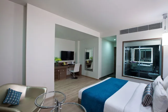 غرفة سوبيريور بسرير مزدوج بإطلالة على الحديقة، The Altius A Boutique Hotel 3/6