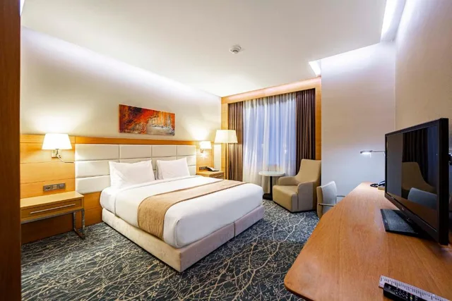 غرفة بسرير كينج بإطلالة على المدينة، Holiday Inn Baku 2/6