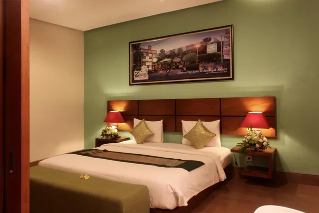 شقة ديلوكس بسرير كينج بإطلالة على الحديقة بغرفة نوم واحدة، The Green Zhurga Suites 8/10