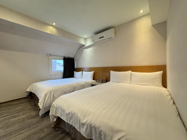 غرفة تنفيذية رباعية بسريرين مزدوجين، Hualien Mango Hotel 1/6