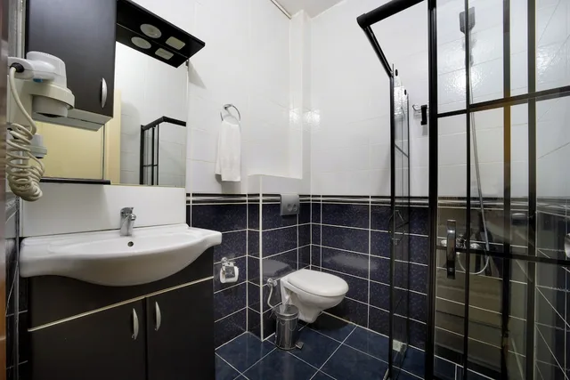 غرفة قياسية بسرير مزدوج، Hotel Caglayan 3/4