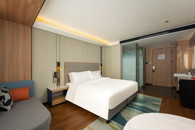 غرفة قياسية بسرير كينج، Holiday Inn Express Lanzhou Zhengning Road 1/4