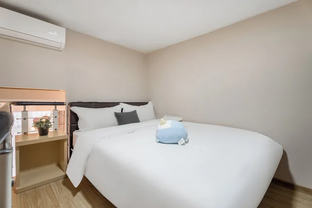 غرفة عائلية بسريرين منفصلين، Shanghai Meego Youth Hostel 5/6