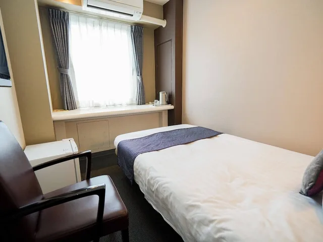 غرفة صغيرة بسرير فردي، Hotel Areaone Okayama 1/5