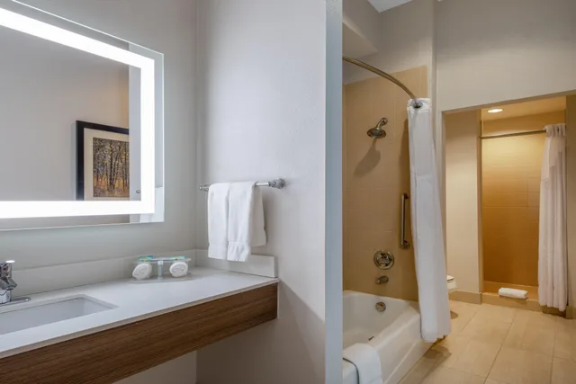 غرفة بسرير مزدوج، Holiday Inn Express & Suites Dallas East - Fair Park 2/2