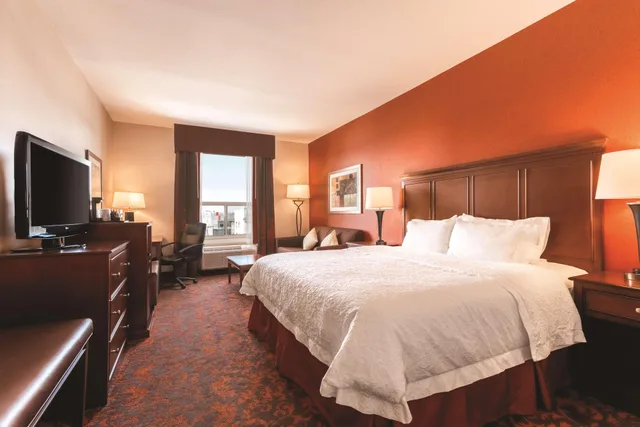 استوديو بسرير كينج، Hampton Inn By Hilton Edmonton/South Alberta Canada 1/1