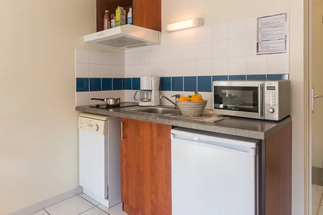 استوديو بسرير مزدوج، Comfort Aparthotel Nantes La Beaujoire 6/6