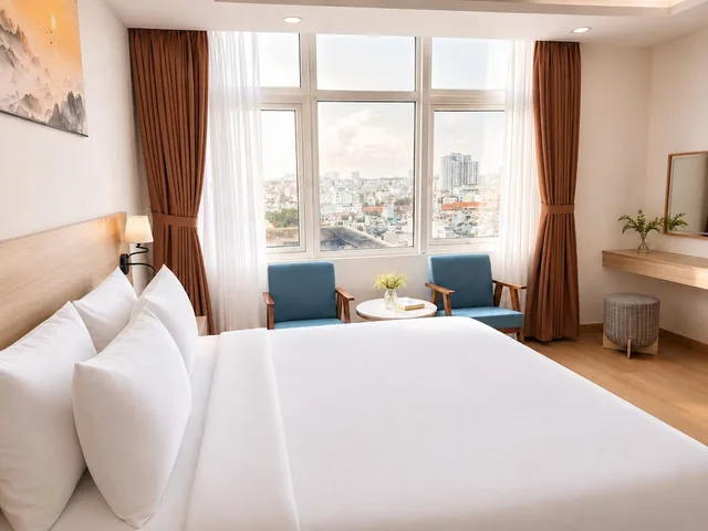 Premium, Deluxe, Double Bed, City View, G8 Center Hotel Saigon 5/9