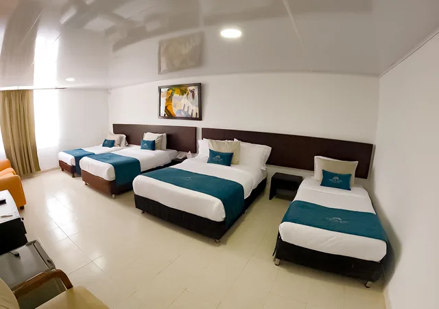 غرفة قياسية رباعية، Hotel Del Llano 1/5