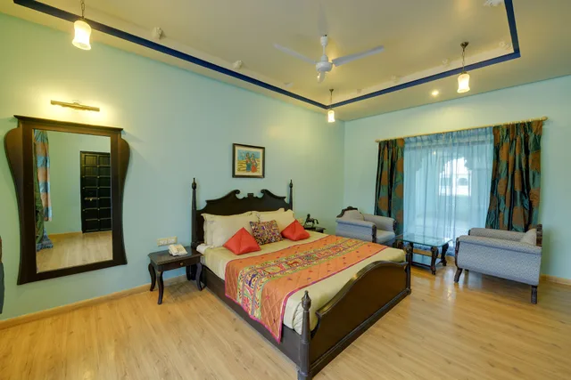 غرفة ديلوكس بسرير كينج، juSTa Lake Nahargarh Palace 1/1
