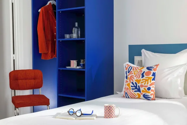 غرفة كلاسيكية بسرير كوين، HOTEL SAINT SEBASTIEN 7/10