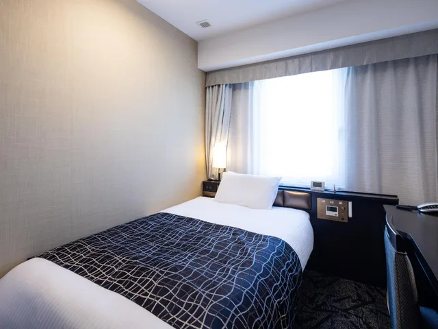 غرفة مفردة بسرير مزدوج، Apa Hotel Niigata Furumachi 2/2