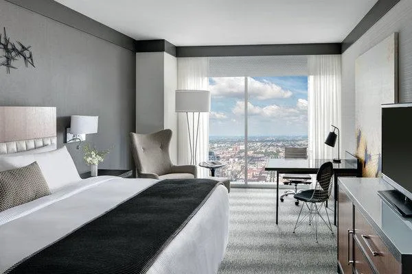 غرفة بريميوم بسرير مزدوج، Loews Chicago 1/1