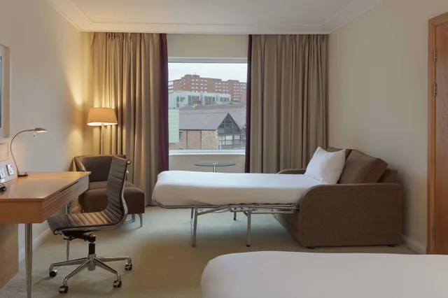 غرفة عائلية بسرير كوين، Hilton Newcastle Tyne Bridge 8/10