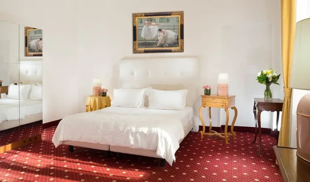 غرفة كلاسيكية بسرير كوين، Grande Albergo Internazionale 1/6