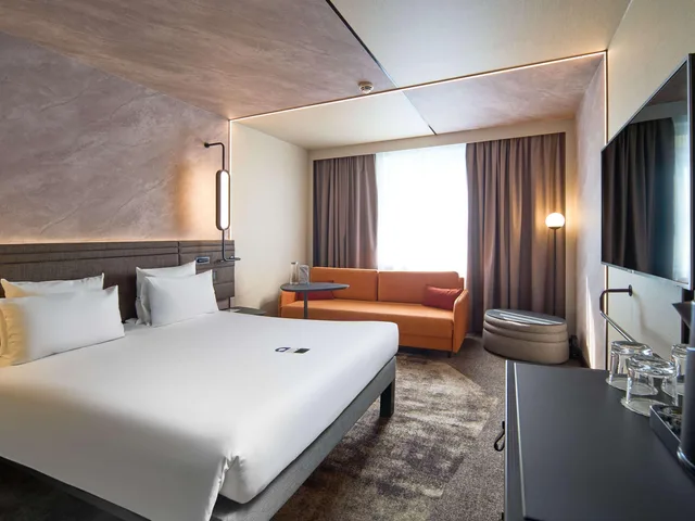 غرفة سوبيريور بسرير مزدوج بشرفة، Novotel Praha Wenceslas Square 2/5