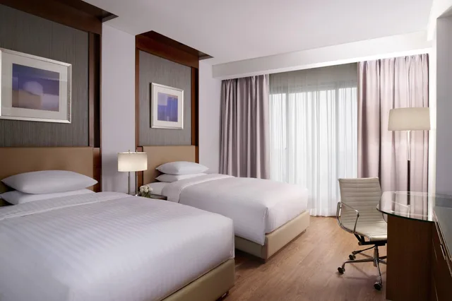 غرفة قياسية بسريرين منفصلين، Courtyard By Marriott Seoul Times Square 2/6