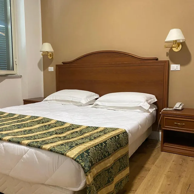 غرفة بسرير مزدوج أو سريرين منفصلين، Villa Aricia 4/5
