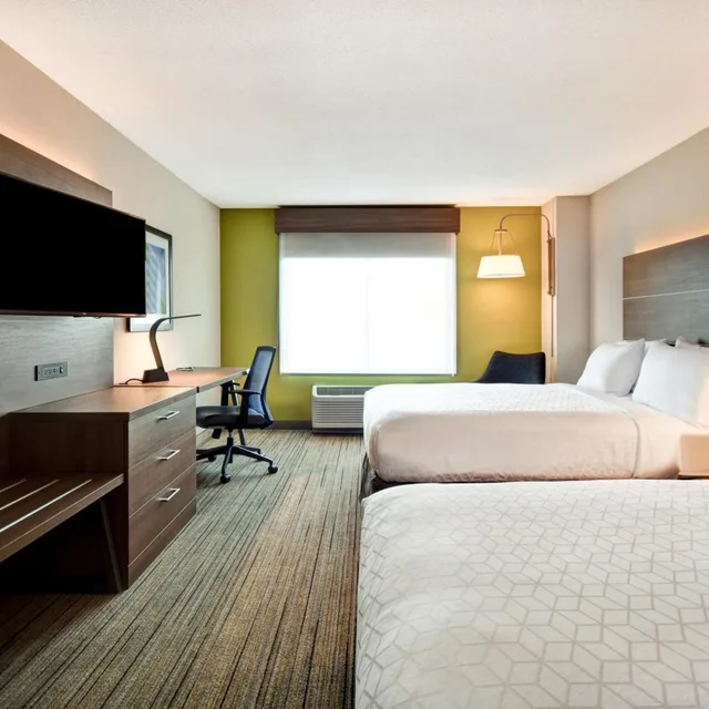 غرفة بسريرين كوين لذوي الإعاقة، Holiday Inn Express Newport North - Middletown 3/10