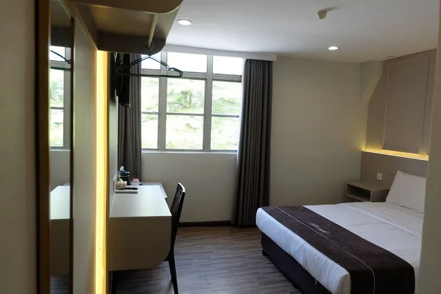 غرفة قياسية بسرير كوين، Orkid Inn Puchong 2/3
