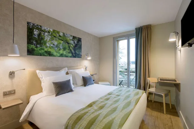 غرفة قياسية بسرير كوين، Best Western La Porte Des Chateaux 1/2