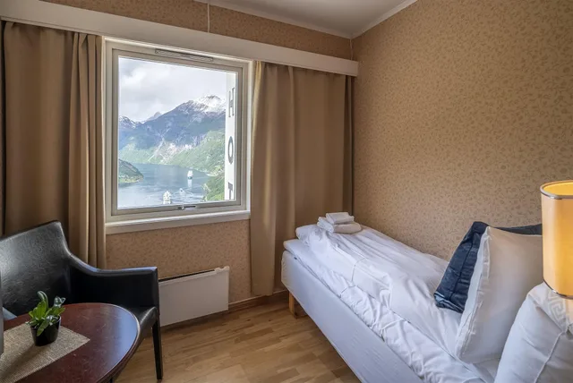 غرفة مفردة بإطلالة على البحر، Hotell Utsikten Geiranger by Classic Norway Hotels 1/10