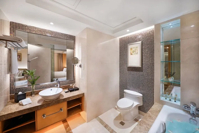 غرفة متصلة عائلية بسرير كينج وسريرين منفصلين، Millennium Hotel Chengdu 5/5