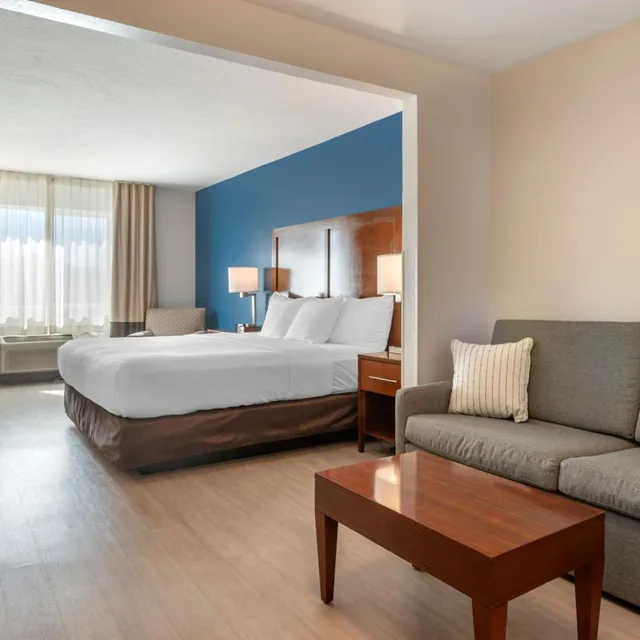 جناح بسرير كينج يُسمح فيها بالحيوانات الأليفة، Comfort Inn & Suites Beaver - Interstate 15 North 3/6