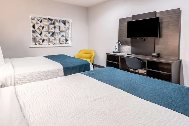 غرفة ديلوكس بسريرين كوين، Studio6 Mesquite, TX - Dallas 2/6