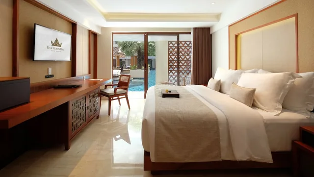 غرفة سوبيريور ديلوكس بسرير كينج، The Bandha Hotel & Suites 3/5