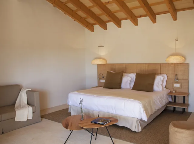 غرفة سوبيريور بسرير كينج بإطلالة على الحديقة، Hotel Torralbenc 4/10