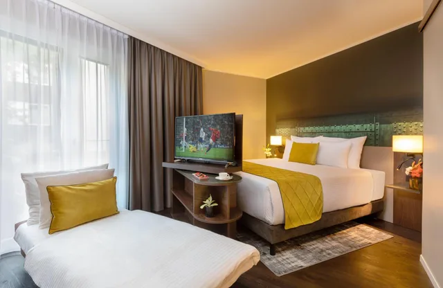 غرفة سوبيريور ثلاثية بسرير فردي، Leonardo Hotel Dortmund 2/10