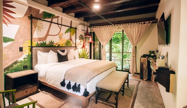 Jungle, Suite, Bathtub، Orchid House Tulum 2/3