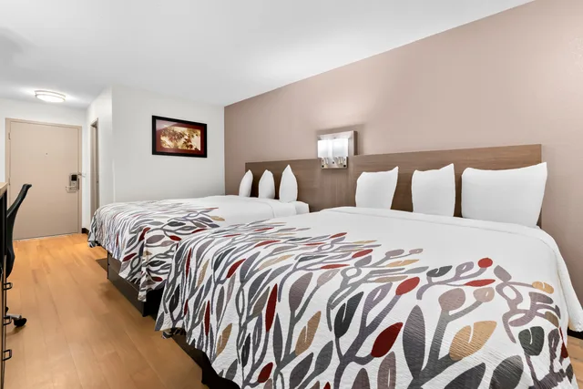 غرفة سوبيريور بسريرين كوين، Red Roof Inn Harrisburg North 1/4